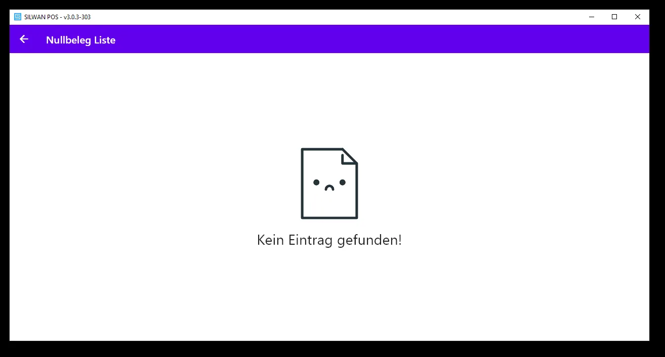 Nullbeleg